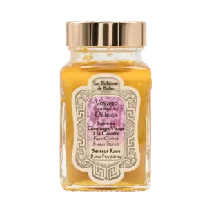 karotten zucker peeling mit rosa duft